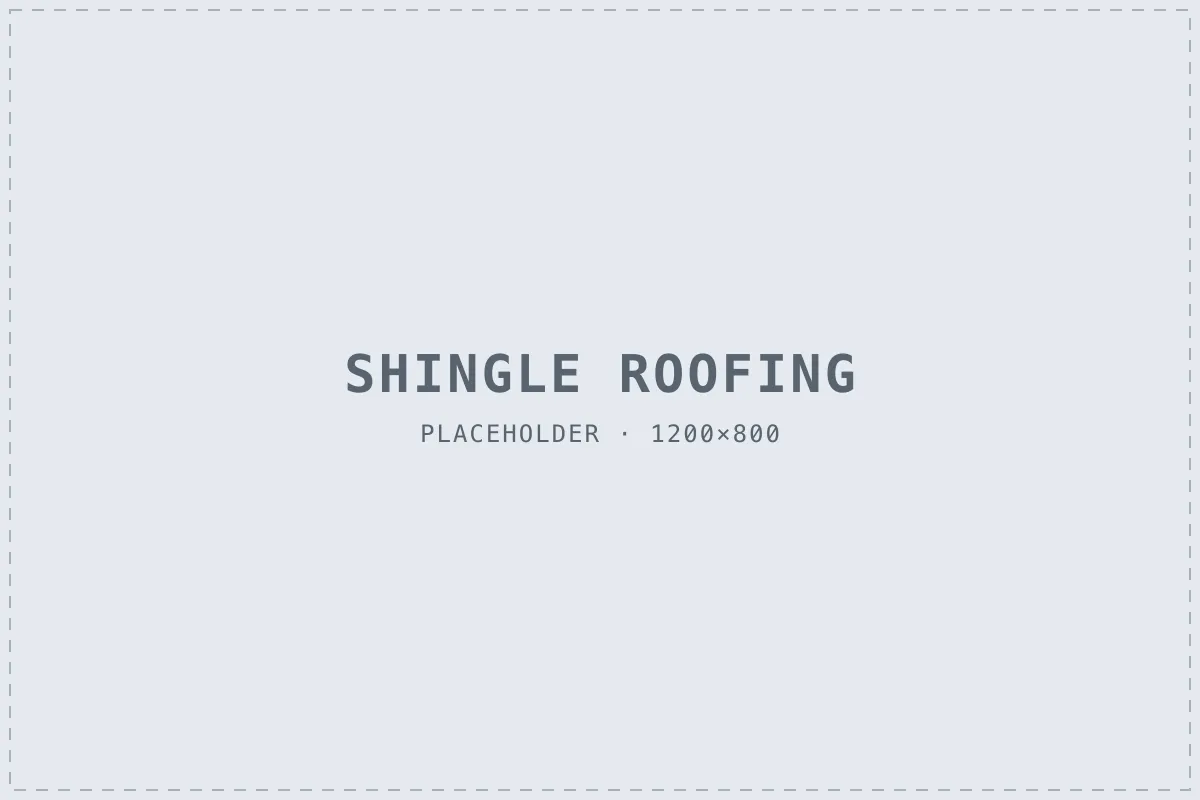 Asphalt Shingle Roofing in Anytown ST by EXAMPLE ROOFING CO